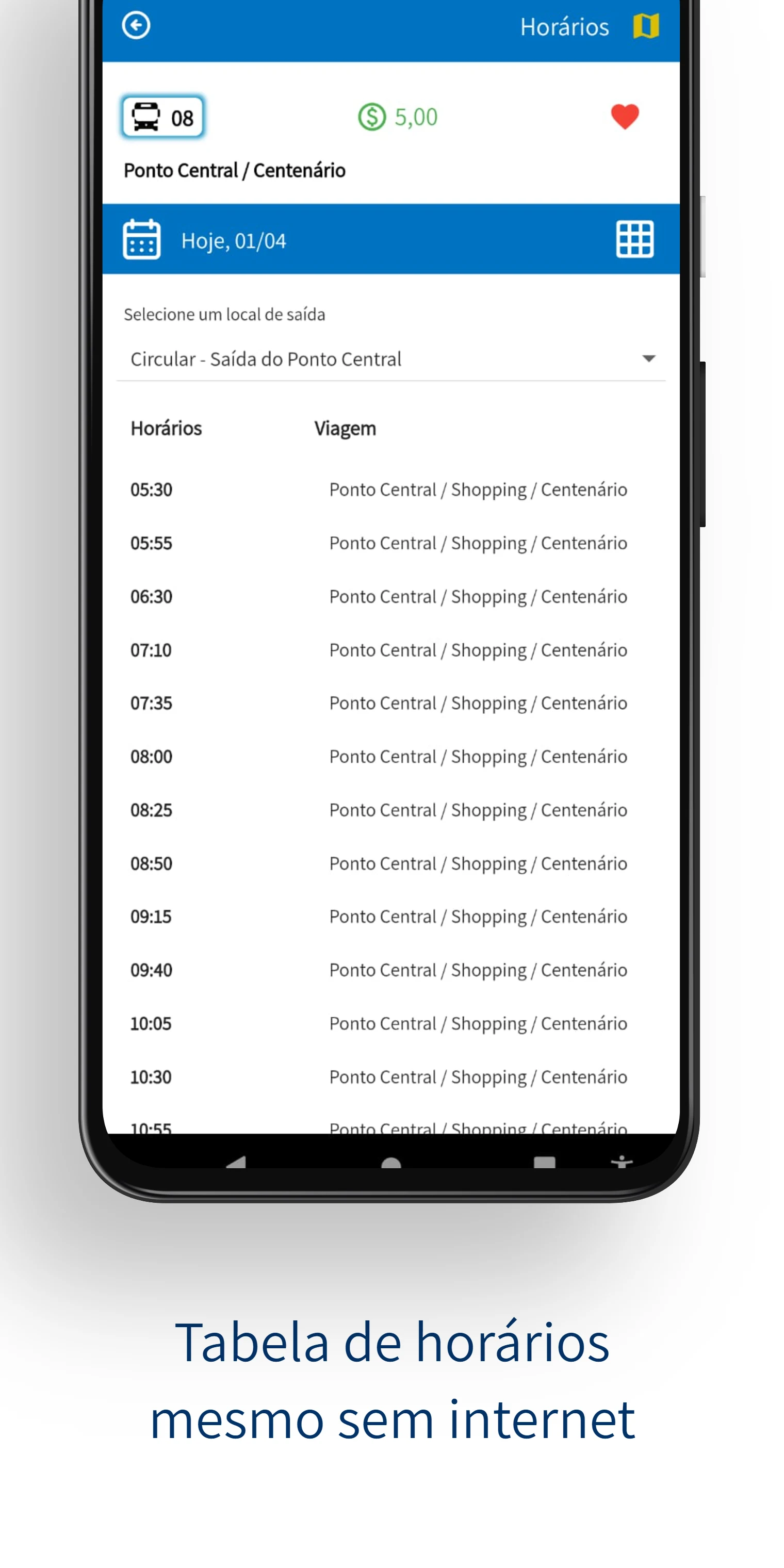 Viação Real Varginha screenshot